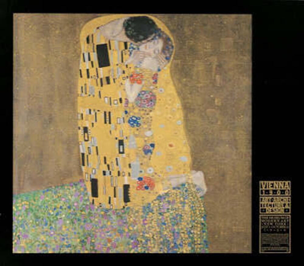 Vtg Gustav Klimt The Kiss Print Poster Rare Gift Shop Original MoMA Sleeve New